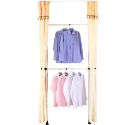 China Modern Clothes Rack Open Wardrobe Rack Clothing Rack With Shelves for sale