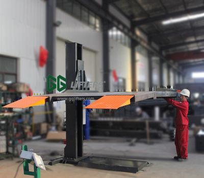 China CE Hydraulic Chain Lifting Single Post Car Parking Lift 2000kg for sale