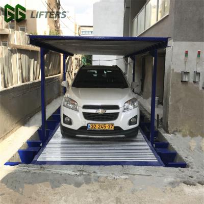 China Hydraulic Mine Car Lift Underground Parking Lift Underground Parking Car Lift 5000x1850x1550mm for sale