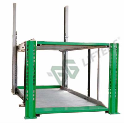 China Manual / Automatic Open Hydraulic Vertical Car Lift For Parking for sale