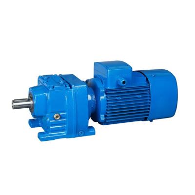 China Packing machine R series speed reducer variator helical gearbox R107 R137 for sale