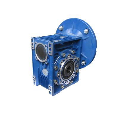 China Reduction worm nmrv 090 body packing machine cast iron or aluminum gearbox for sale