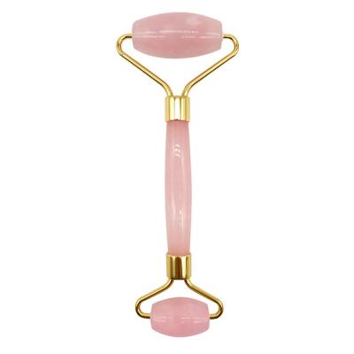 China Whitening Cheap Skin Care Gua Sha Facial Tool Natural Jade Stone Face Roller Massager With Real Manufacturer for sale