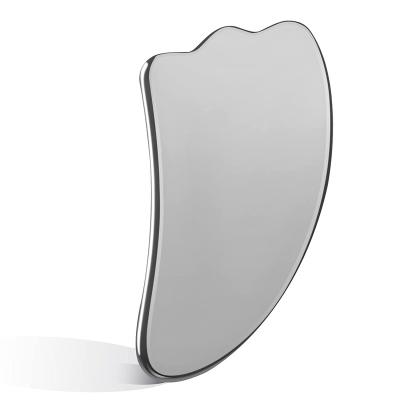 China Personal Skin Care Claw Shape SUS304 Stainless Steel Gua Sha Facial Tool Scraping Massage Tool Smooth SPA Therapy For Face, Eye, Neck for sale