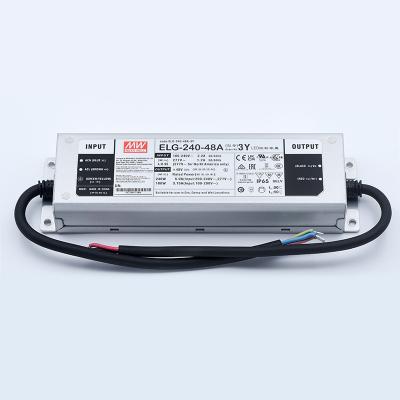 China MeanWell ELG-240-48A-3Y 24V 36V 42V 48V 540W IP67 LED Driver Power Supply For Road Lighting with PFC Function ELG-240-48A-3Y for sale