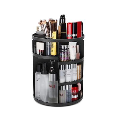 China Hot Selling High Quality Multifunctional Acrylic Workable 360 ​​Degrees Rotating Cosmetic Organizer Makeup Storage Box for sale