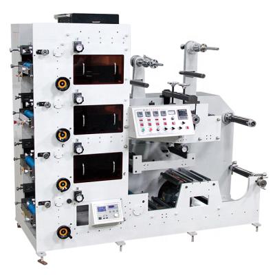 China Label Stickers Printing Flexo Printing Machines 4 Color for sale