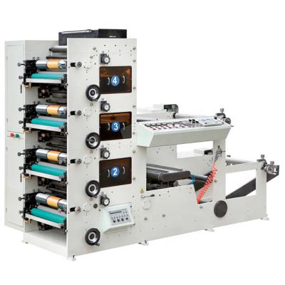 China 4 color paper cup paper printing flexographic printing machine for sale for sale