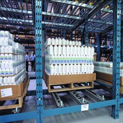 Cina Corrosion Protection Roll Racking System Storage Cardboard Flow Shelving in vendita