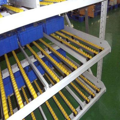 Cina Corrosion Protection Light Duty Gravity Flow Roller Rack, Roller Racking System, Gravity Flow Roller Rack in vendita