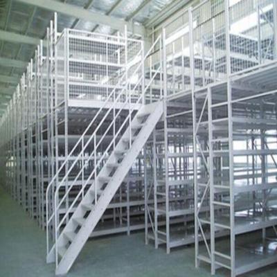 China High Quality Corrosion Protection Heavy Duty Rack Supported Attic Shelf Mezzanine Floor Rack for sale