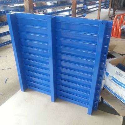 China China Factory Warehouse Folding Forklift Cold Metal Steel Pallet Factory Sale for sale