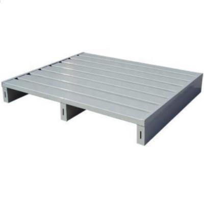 China Suitable for outdoor factory direct sale high quality steel pallets for pallet rack storage for sale