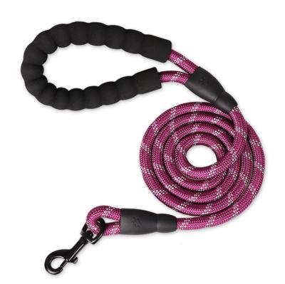 China Waterproof Nylon Pet Dog Leash Viable Slip Rope No Slip Lead Training Lead Leashes For Medium Large And Small Dogs for sale