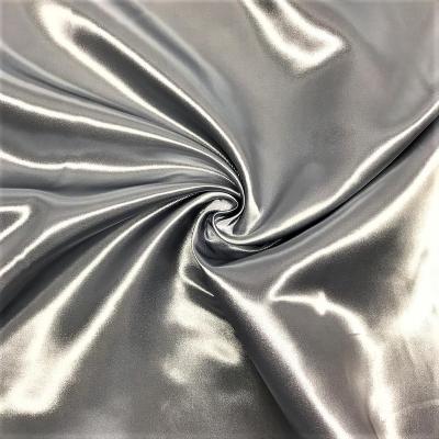 China Wholesale good quality shiny raincoat with a polyester silky soft fabric feel satin bridal fabric for apparel and craft projects for sale