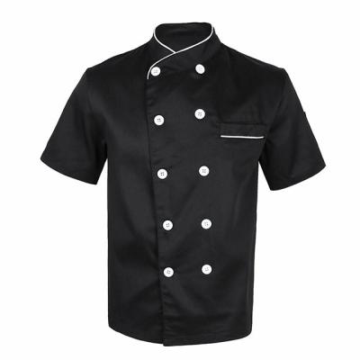 China Anti-static Breathable Durable Custom Cook Chef Uniform Hotel Restaurant Work Wear Unisex Uniform Clothes for sale