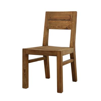 China Wholesale Solid Wood Dining and Office Chair Antique Recycled DANDOU Furniture Wooden Furniture Living Room Chair Leisure Wood Pieces 10 Pieces for sale