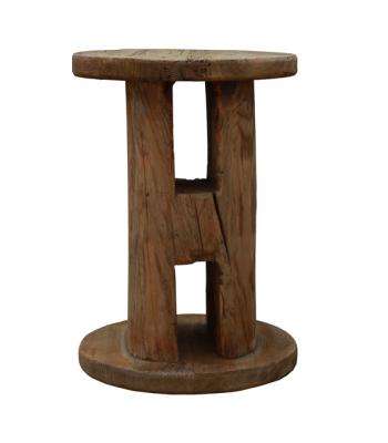 China Chinese Style Farmhouse Rustic Natural Wooden Flower Stand for Yard and Garden Room for sale