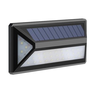 China Residential Waterproof Smart Solar Lights With Motion Sensor 113 Led Outdoor Street Wall Garden Lawn Fence Step Pillar Lighting for sale