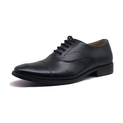 China OEM Waterproof Genuine Leather Business Oxfords Shoes Men's British Style Fashion Formal Wedding Dress Shoes for sale