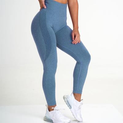 China 2020 Thin Spandex/Nylon Breathable Seamless Yoga Top Sports Gym Ladies Gaiters Leggings Pants Fitness Women for sale