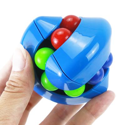 China Bean 5+ colorful magic bead puzzle, spin top toy, gift for kids and adults to relieve stress and autism. for sale