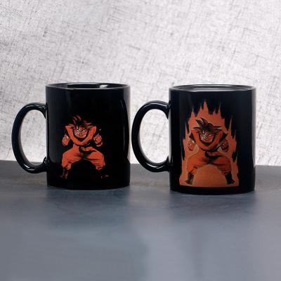 China Factory 11oz Ceramic Sublimation Viable Heat Color Changing Mug Heat Reveal Mug for sale