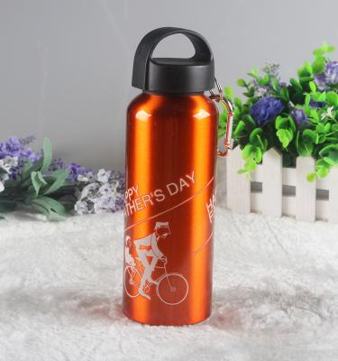 China Disposable Custom Color Sport Aluminum Water Bottles for sale