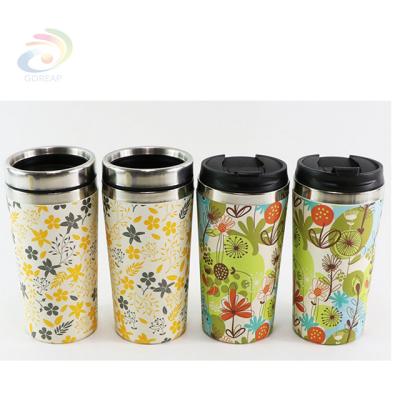 China Hot Selling 450ml Travel Mug Beer Travel Mug Sustainable Bamboo Cup Eco Friendly Portable Water Bottle for sale