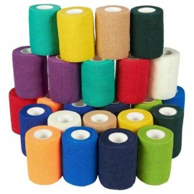 China Colorful Self Adhesive Elastic Bandage With Many Sizes Advanced Customized for sale