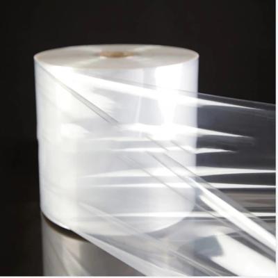 China 15-70 Mic Transparent PVC Shrink Film Roll For Printing Label for sale