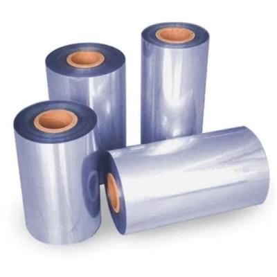 China 40 Mic Low Density  PVC Shrink Film Packaging For Bottle Labelling for sale