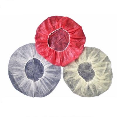 China SBPP Non Woven Disposable Head Cap Surgical Hats Dust Proof Latex Free for sale