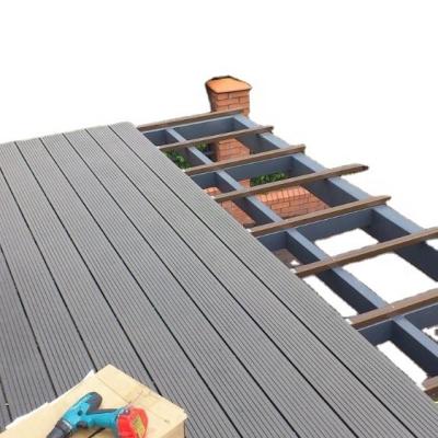 China Modern WPC Wood Plastic Composite Floor Price/ Outdoor Decking / Solid WPC Decking Board for sale