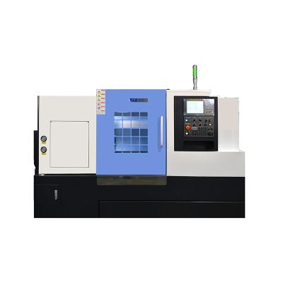 China LT210/LT210M LT300/LT300M Hight Machine Tool CNC Oblique Metal Building Material Bed Lathe Turning Machine for sale