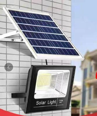 China ROAD+Garden+Warehouse+Residential 45W All In One Outdoor Waterproof IP67 LED Remote Control Solar Led Flood Light for sale