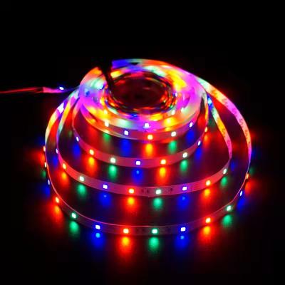 China Home+Indoor High Brightness USB 5050 RGB Led Strip Light Non Waterproof 30 Led / Meter Outdoor Led Strip Light for sale