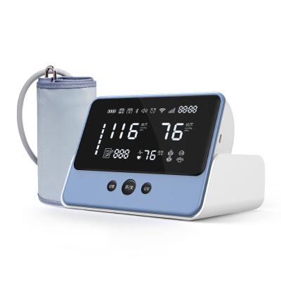 China Wholesale Medical Wireless Accurate Dual Mode Digital Blood Pressure Monitor Household Electronic BP Sphygmomanometer for sale