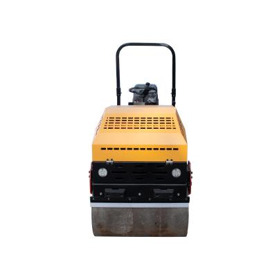 China Construction worksÂ   Walking Speed ​​0-8km/h New 1.2 Ton Mini Road Roller Asphalt Roller For Surface Course Repair for sale