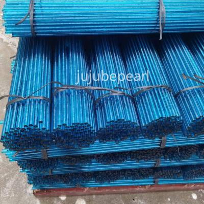 China Lighting Factory Wholesale High Quality Clear And Colored Glass Tube Glass Rods For DIY Opens Chandeliers Bead Making for sale