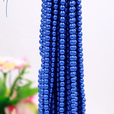 China Jewelry Making Wholesale Custom 4-12mm Series Shape Glass Crystal Pearl Beads Strands For Jewelry Making for sale