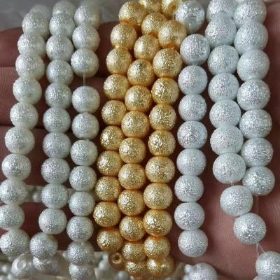 China Jewelry Making Custom Glass Wrinkle Bead Bead Strand For Necklace Bracelet Jewelry Making Accessory for sale