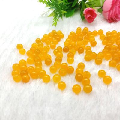 China Jewelry Making Hot Sale 3-15mm Yellow Quartz Jade Beads Natural Stone Beads For DIY Jewelry Making Accessories for sale