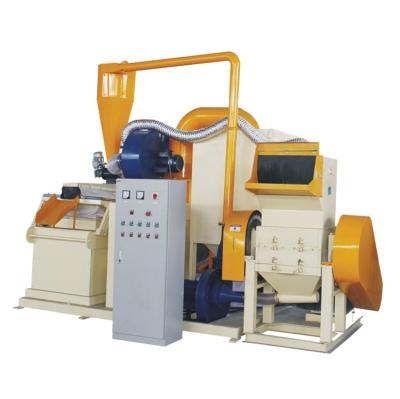 China Cable Recycling Low Price Guaranteed Quality Small Cable Copper Wire Granulator Machine Cable Recycling Scrap Copper Separator And Granulator for sale