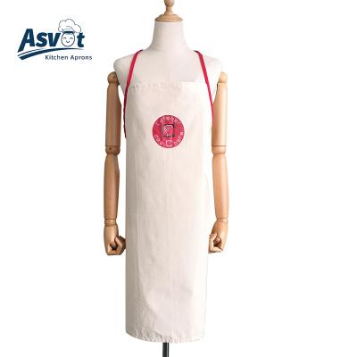 China Cheap Wholesale High Quality Casual Professional Women Kitchen Cotton Apron for sale