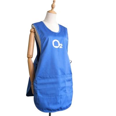 China New Casual Apron Polyester Athletes Vest Werken Manufacturer Invest Bartender Uniform Men's Apron Uniform For Cleaning for sale