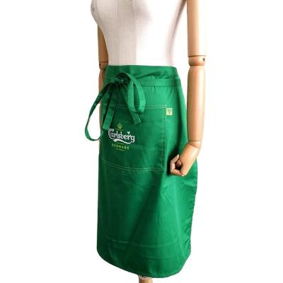 China Wholesale Cotton Apron Long Half Waist Casual Apron for sale