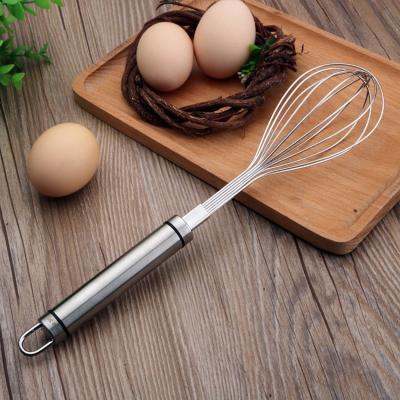 China Sustainable High Quality Manual 12 Wire Stainless Steel Egg Beater for sale