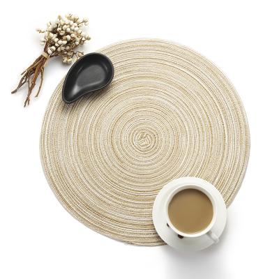 China Competitive Products Sustainable Chinese Cotton Dining Table Mats Place Mats for sale