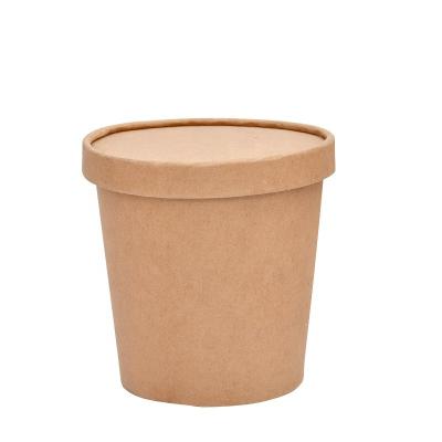 China Hot Selling Disposable Not Easy To Break Safe Practical Anti-scalding Kraft Paper Custom Cup for sale